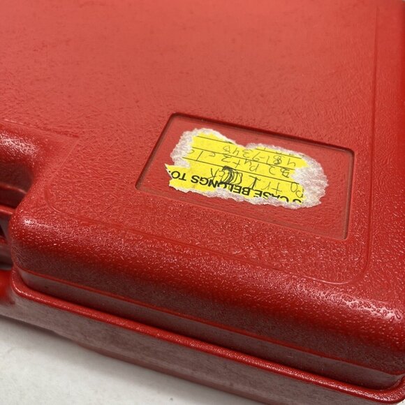 Vintage Red Lego Carry Case Storage Box Made in USA 17x9x5 - Picture 4 of 7